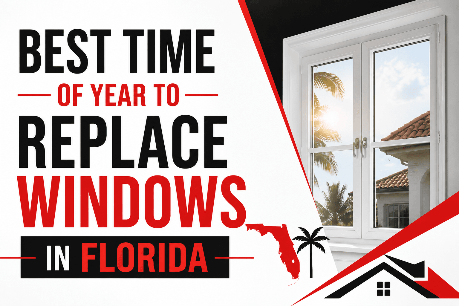 Best time to replace windows in Florida