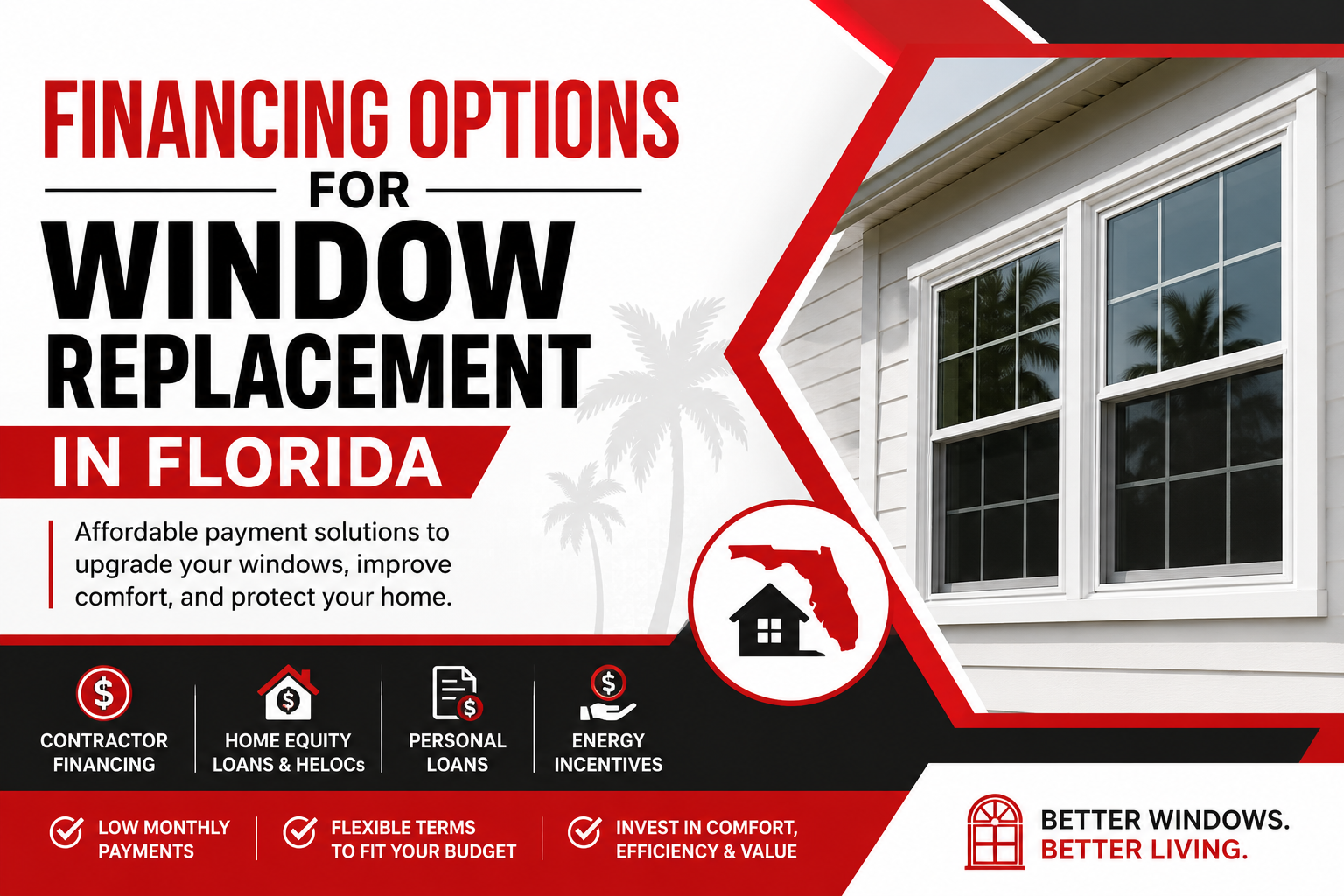 Window replacement financing in Florida